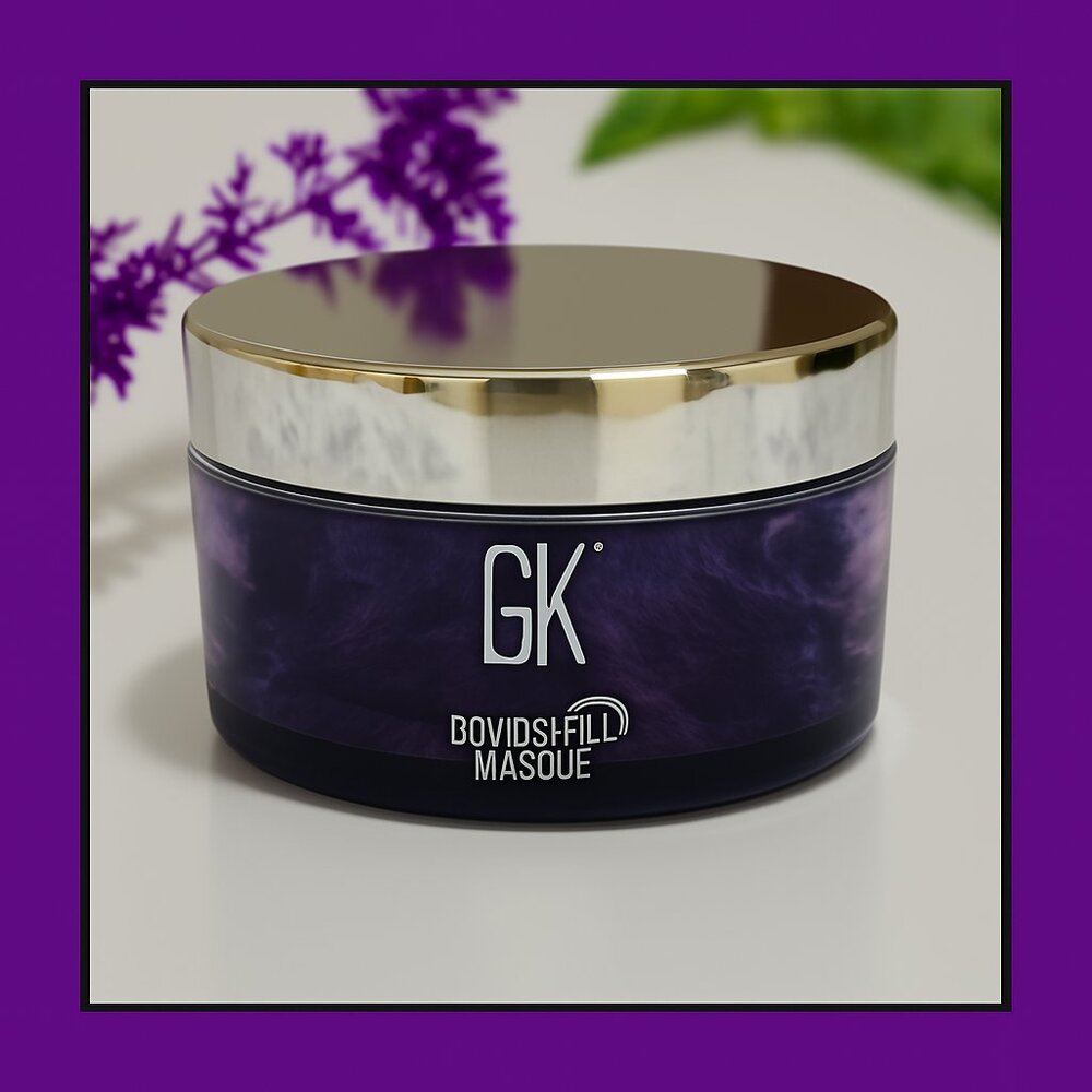 - 🌼 Ultra Blonde Glow – GK Hair Masque  Juvexin + Vitamin E
